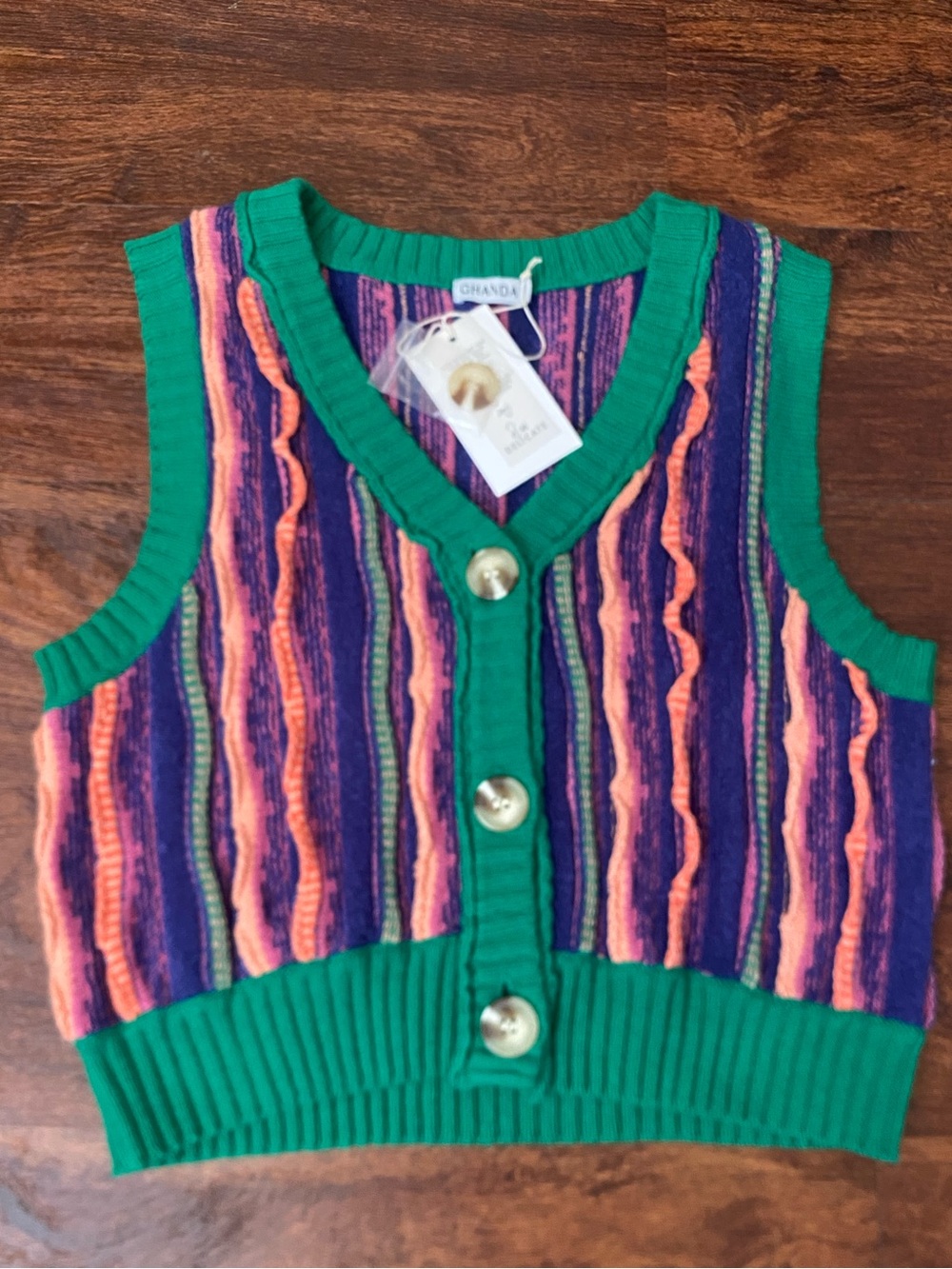 Brand New!!! Ghanda sweater vest!!!